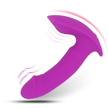 2 in 1 Silicone Wearable Women's Vibrator / Clitoral and G-Spot Stimulator - EVE's SECRETS
